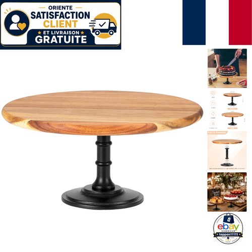 Plateau service bois à - plateau,