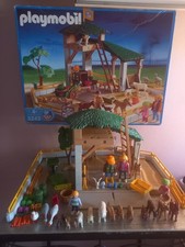 Playmobil parc animalier 3243 boîte notice animaux ferme zoo