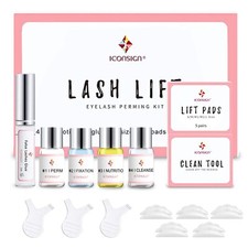Rehaussement de Cils Waterproof Kit Lash Lift Kit Courbure Naturelle Longue D...