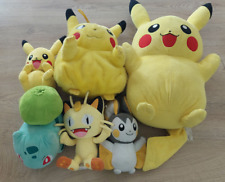 LOT DE 5 X PELUCHE POKEMON