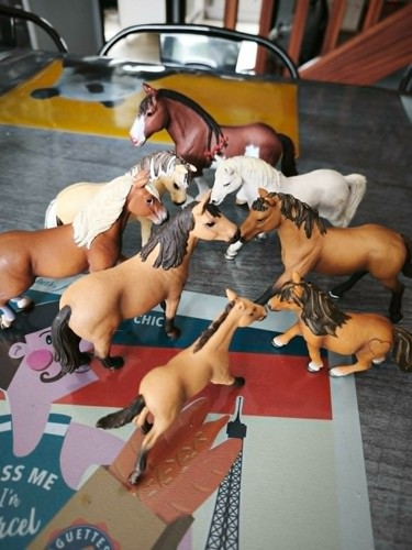 Gros lot schleich - , chevaux