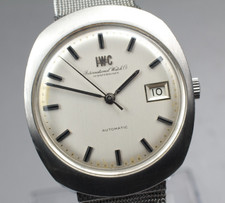 Montre Homme Vintage "Exc+5" IWC SCHAFFHAUSEN 35mm Date Automatique Du...