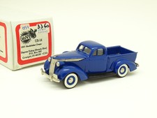 Brooklin US Model Mint 1/43 - Studebaker Coupé Express Pick Up Bleu 1937 US-14
