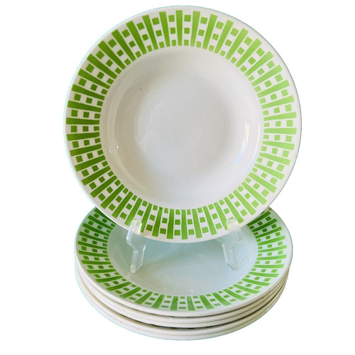 Assiettes creuses anciennes - assiettes,