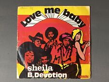 Disque vinyle 45t Sheila Love me baby B. Devotion 45 tours Vintage Audio HC