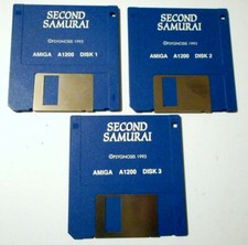 SECOND SAMURAI jeu Commodore