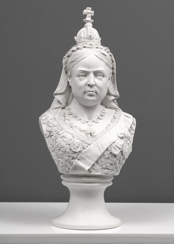 Sculpture buste la reine - sculpture, de