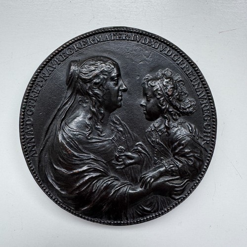 Médaille anne autriche et - médaille,