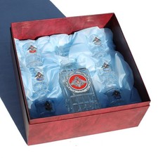 Service à vodka en cristal /