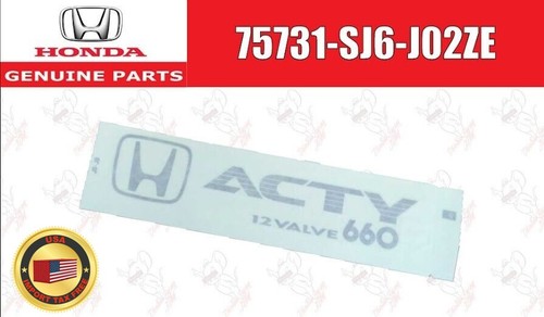 Autocollant honda oem acty - honda,