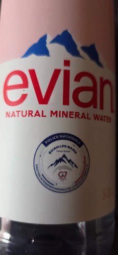 Bouteille evian collection - de,