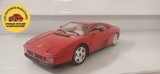 Ferrari 348 Tb 1989 polistil tonka 1/18 - miniature rouge - rare vintage