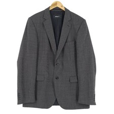 Strellson Veste Blazer Costume Laine Vierge Gris Hommes Xp8 Taille Ue 54 UK / US