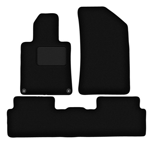 Tapis sol velours noir - sol,