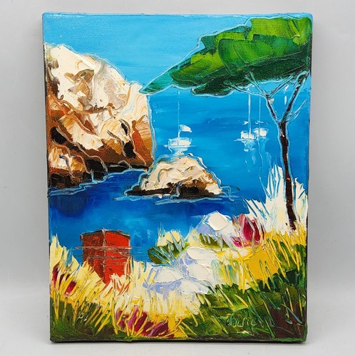 Peinture huile sur toile nolac - peinture,