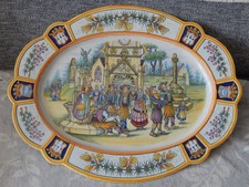 Plat Quimper Henriot 130