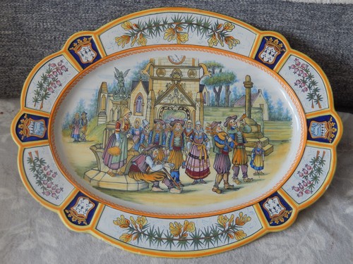 Plat quimper henriot 130 - henriot,