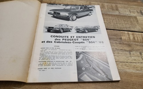 Revue technique peugeot 604 - revue,