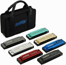 EASTTOP Paquet de 7 Harmonicas