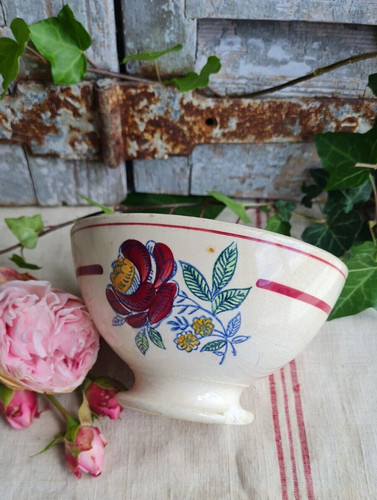 Ancien bol grand - mere, decor