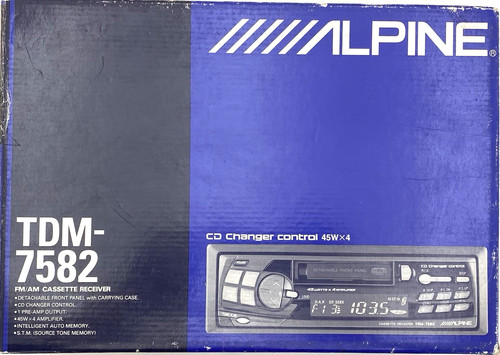 Alpine tdm 7582 - alpine, tdm-7582