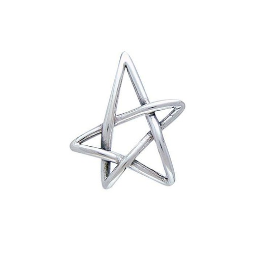 Pentacle 925 pendentif argent - pentacle,