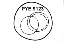 COURROIES SET PYE 9123 PHILIPS MAGNETOPHONE A BANDE EXTRA FORT NEUF FABRIQUE