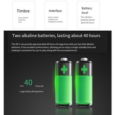 Pédale de distorsion compacte pour guitare électrique avec casque en caractér