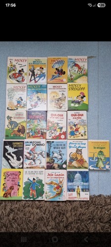 Lot livres bibliothèque - 21,