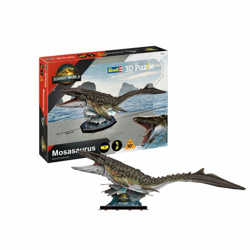 Revell puzzle jurassic - revell, 3d