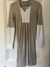Robe chemise blanche et crème Karen Millen Royaume-Uni taille 8