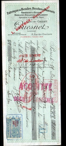 Paris tonnellerie - (v°),