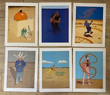 LOT 6 IMAGES SF MOEBIUS NON SIGNEES dim 24 * 32 TTBE ( GIR GIRAUD )