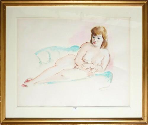 Dessin gouache andré - dessin, de