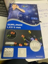 Guirlande Led 200 Lampes 8 Jeux De Lumière 