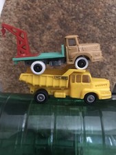 Lot Unic Izoard. Benne Marrel. Micro Norev. Ref 520 au 1:86 et Clé au 1:87. Grue