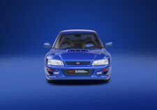 Subaru Impreza 22B STI 1998 Sonic Blue Solido S1807401 1/18 Metal Blue RHD