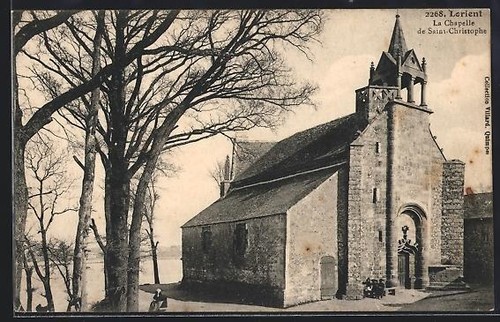 Cpa lorient chapelle de - lorient,, la