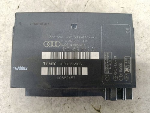 Audi 2003 module confort - a2,