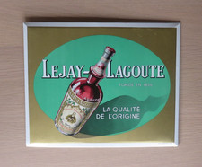 LEJAY LAGOUTE-GLACOIDE-CREME CASSIS - PLV-OBJET PUBLICITAIRE - BISTROT - CAFE