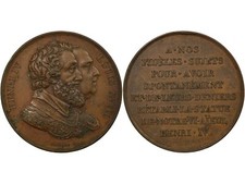 Louis XVIII - Médaille bronze