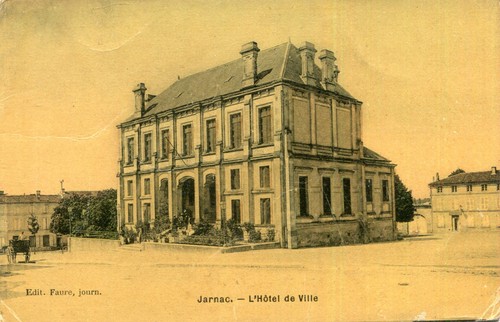 Carte jarnac hôtel ville - carte,