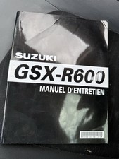 MANUEL REVUE ATELIER RÉPARATION Livre SUZUKI GSXR 600 GSX-R GSX-R600 K6.