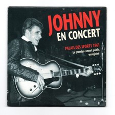 CD 9 TITRES JOHNNY HALLYDAY PALAIS DES SPORTS 1961 - VOGUE 1995