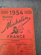 guide michelin 1954 en Francs Belges