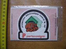 Ancien PUZZLE Chien Protection