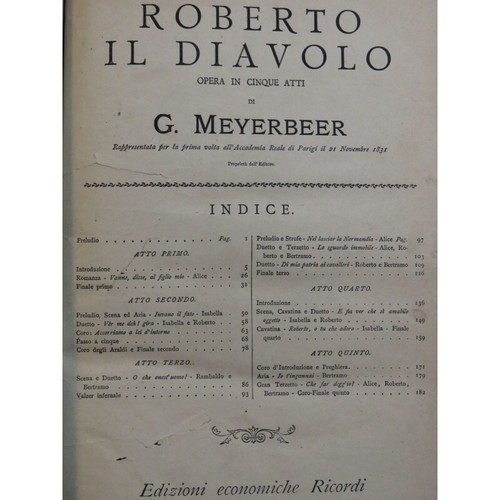 Meyerbeer giacomo roberto - meyerbeer,