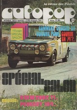 AUTOPOP 26 1973 BMW 2002 Ti Gr1 PEUGEOT 104 ANDRE FONTANA MINI COOPER 180ch