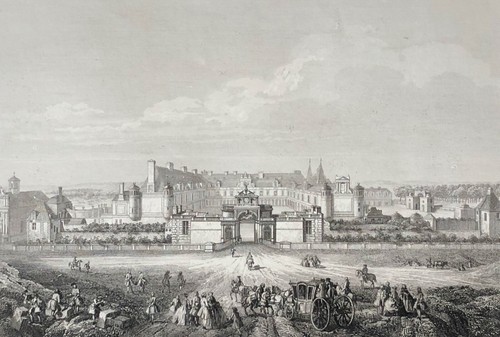 Château anet xvie style - château,