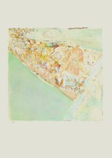 Pierre LESIEUR PAYSAGE À PROCIDA 1976 lithographie signée